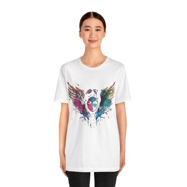 18542-474.jpg Limited Run No Fear Colored Angel T-Shirt